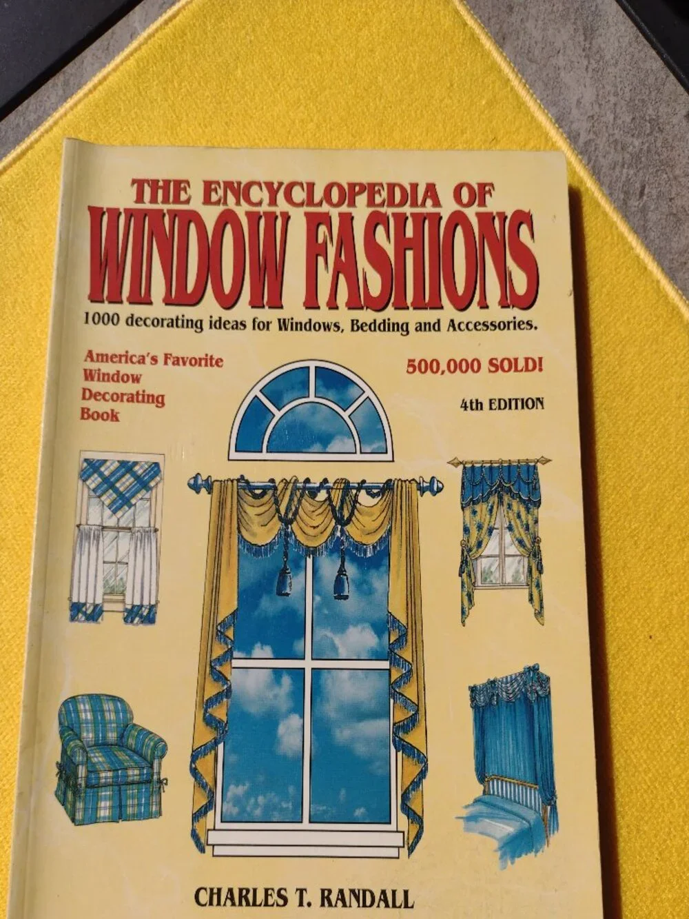 Set of 5 Books with a VHS Tape of Window Treatments